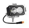 Baja Style E-Bike Light 3-Pin Connector; Ridstar Q20 Compatible and More