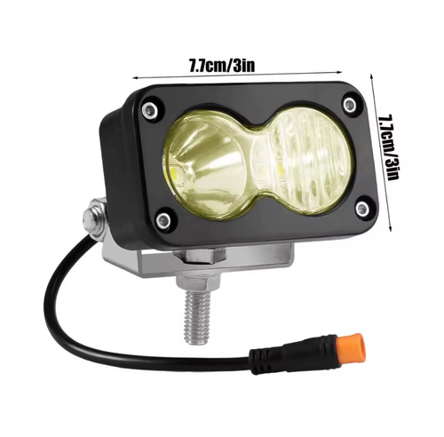 Baja Style E-Bike Light 3-Pin Connector; Ridstar Q20 Compatible and More
