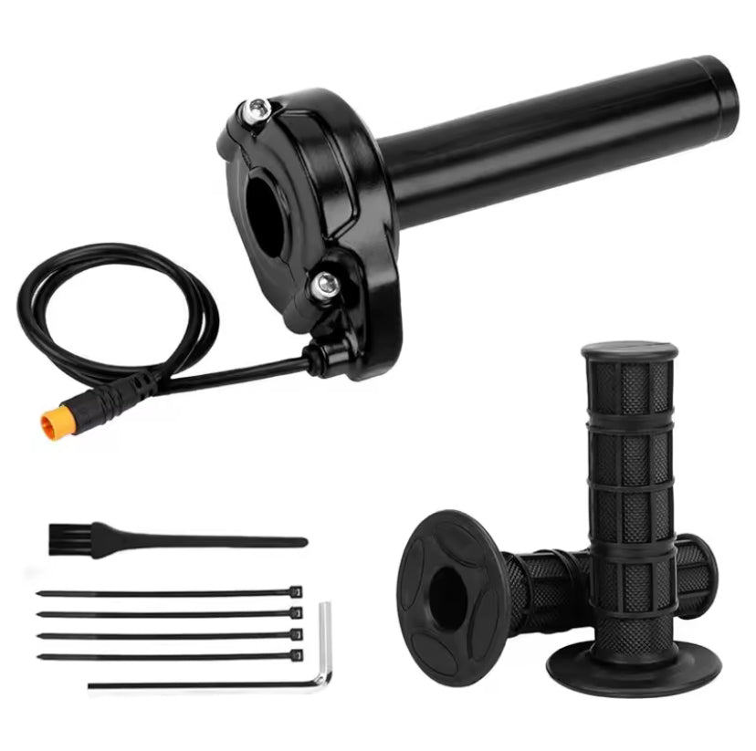 Sur-Ron Style 3-Pin Full Twist Throttle and Grips