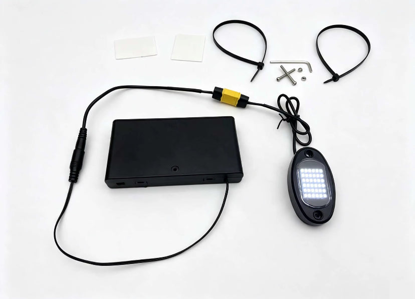 Battery Powered Rock Light
