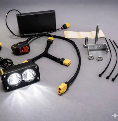 Battery Powered Baja Style Light With Horn